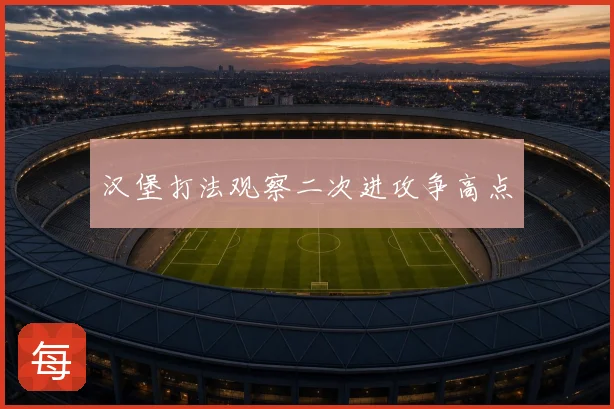 汉堡打法观察二次进攻争高点